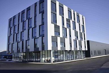 Ubicación del edificio de Wacker Neuson en Reichertshofen.