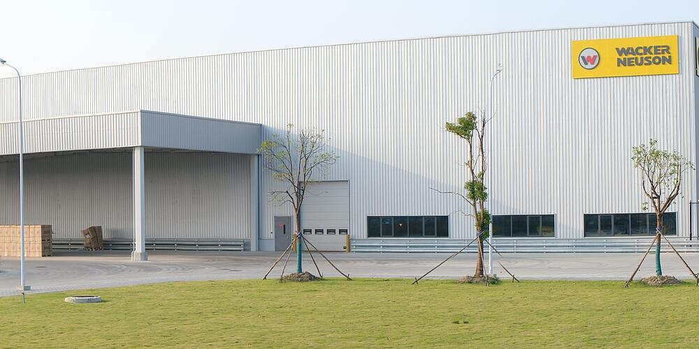 Wacker Neuson Pinghu site.