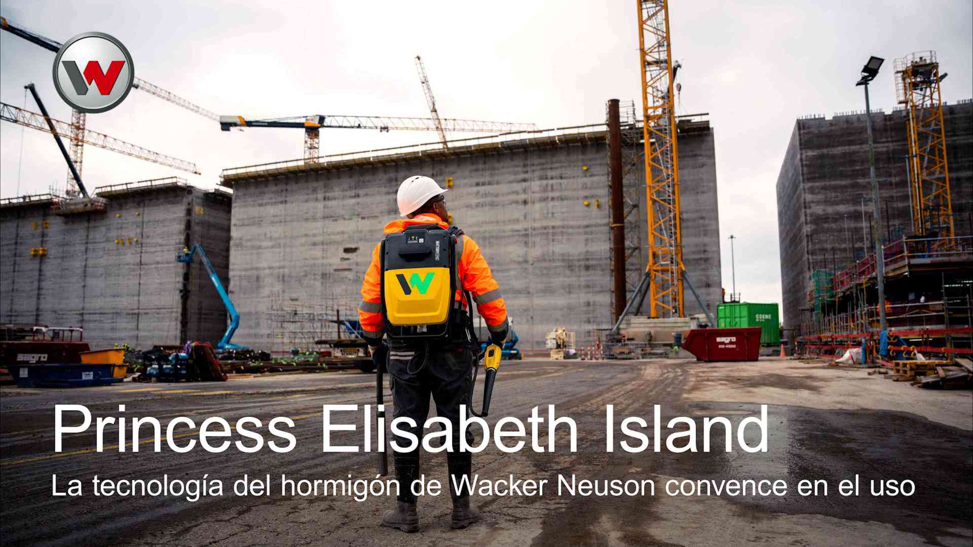 Wacker Neuson contribuye a la construcción de la primera isla energética del mundo